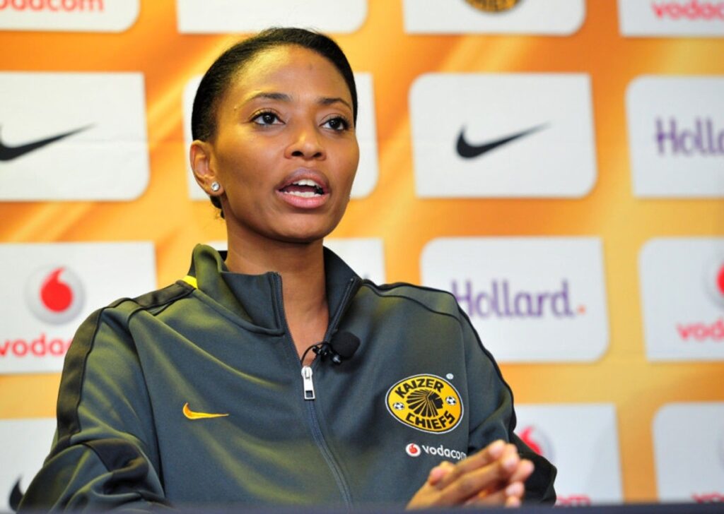 Jessica Motaung a landzula swihehlo leswi hehliwaka Kaizer Chiefs