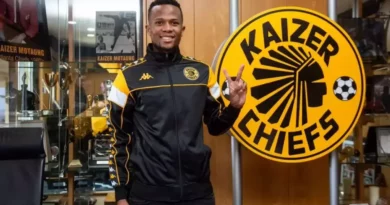 Bongani Sam a hambana ximfumo na xipano xa Kaizer Chiefs