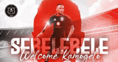 Orlando Pirates yi sayina Kamogelo Sebelebele ximfumo