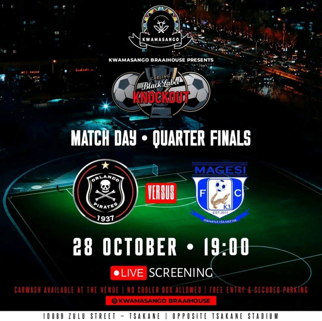 Mabuccaneers yi ya hlangana na Magesi FC vusiku bya namuntlha