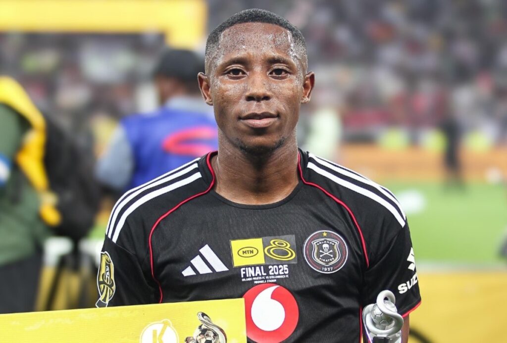 Moremi a khensa Patrick Maswanganyi eka riendzo ra yena na Orlando Pirates